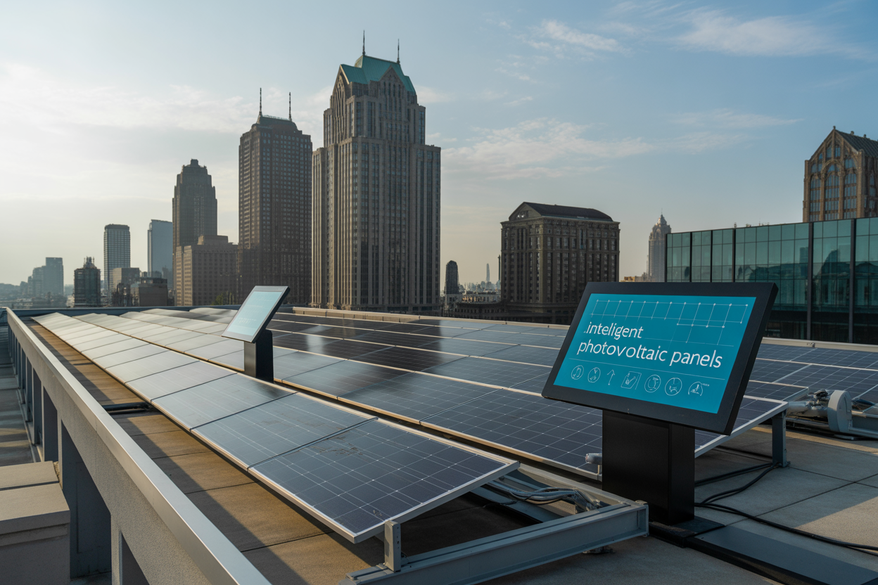 Inteligentne panele fotowoltaiczne